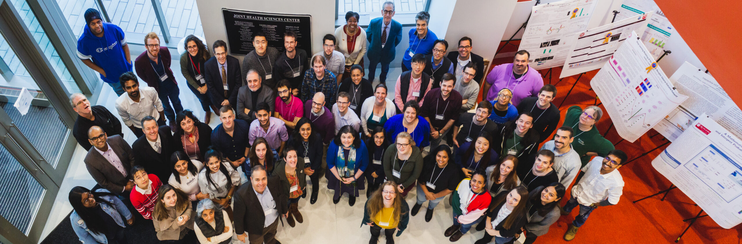 CCIB Group photo with faculty members and students from the center